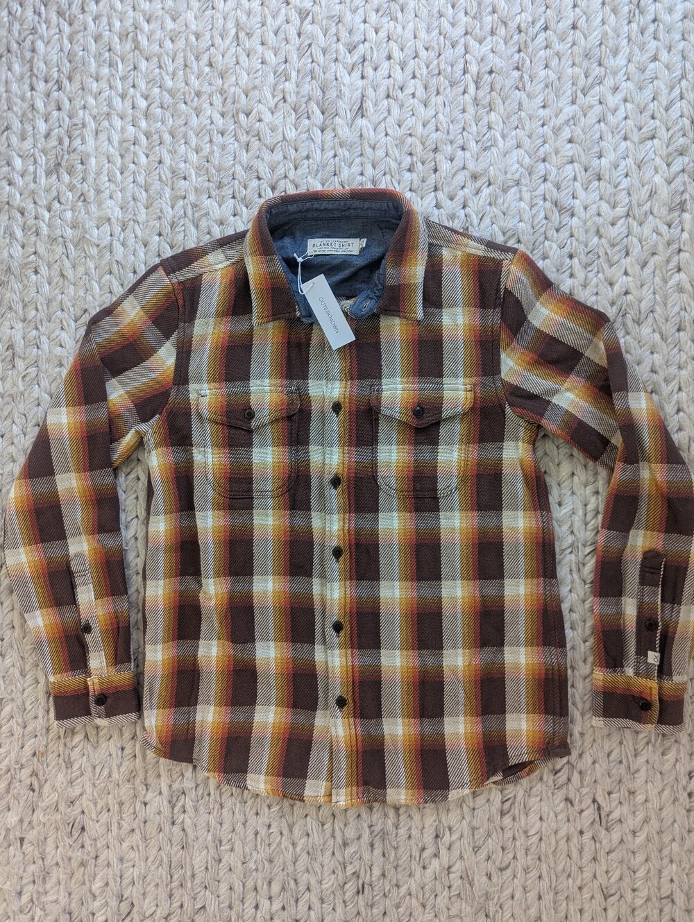 Outerknown Blanket Shirt NWT